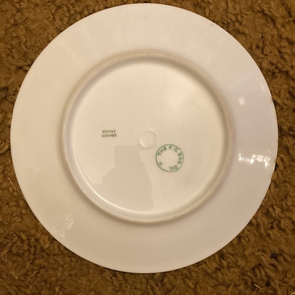 Seminole Tribe No. 30 Commemorative Plate by Limoges France, The P. O. Deq. Co. - Picture 2 of 5